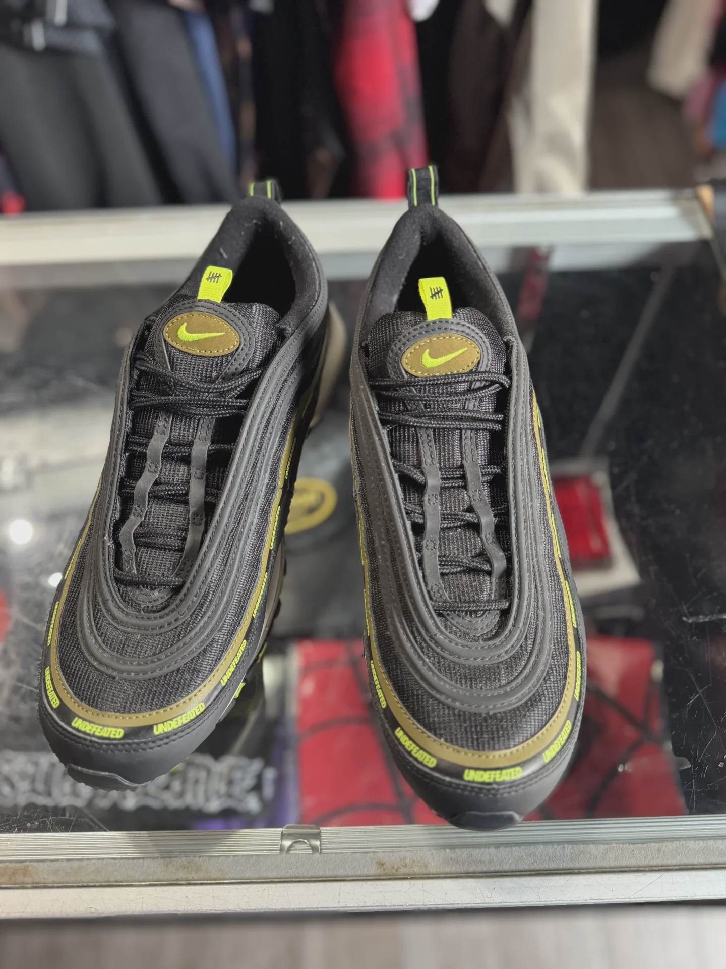 Nike Air Max 97 Undefeated Black Volt  No Box• Pre-Owned [2904] - photo 2