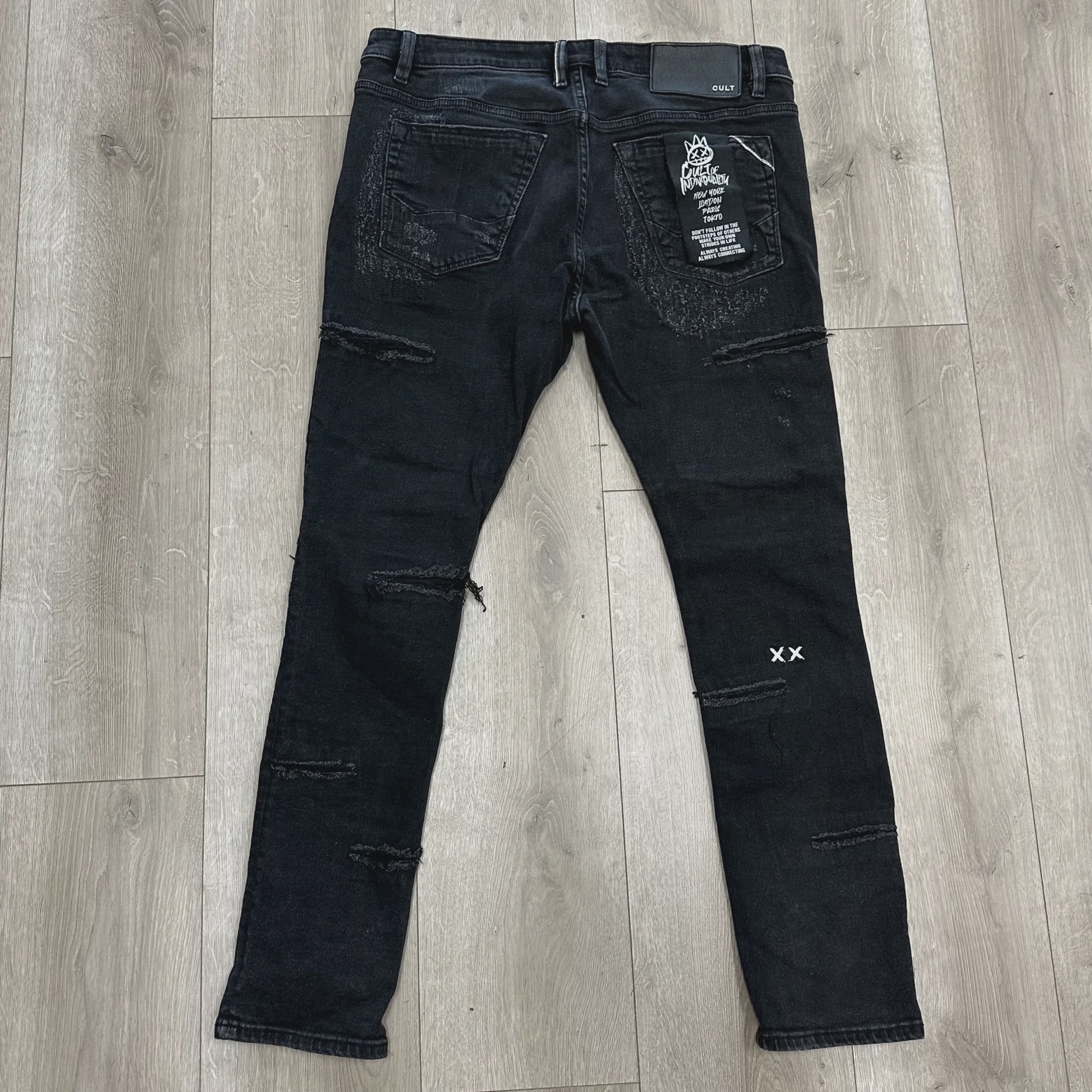 Cult of Individual Jeans Black Skinny • Pre-Owned [7914] - photo 7