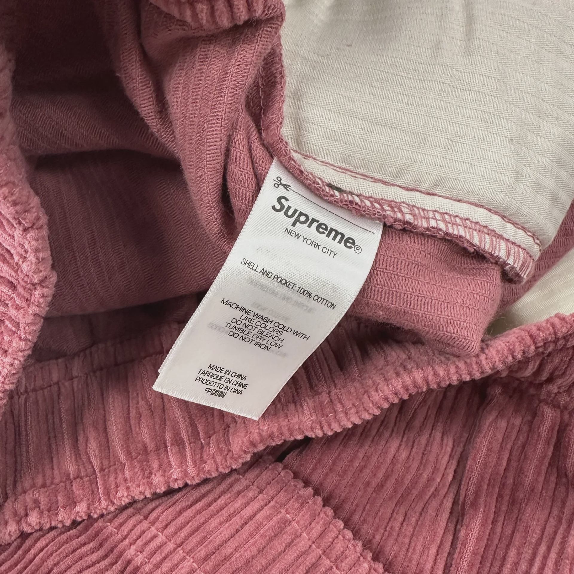 Supreme Corduroy Skate Pant (FW23) Pink • Pre-Owned [6061] - photo 9