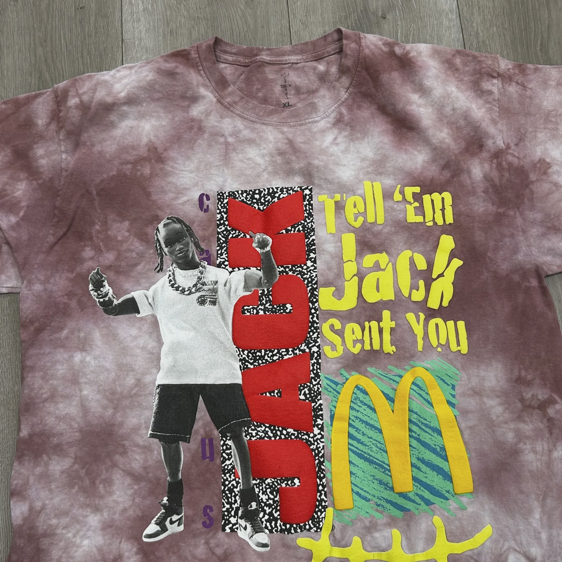 Travis Scott x McDonald's Jack Smile T-Shirt II • Pre-Owned [8401] - photo 4