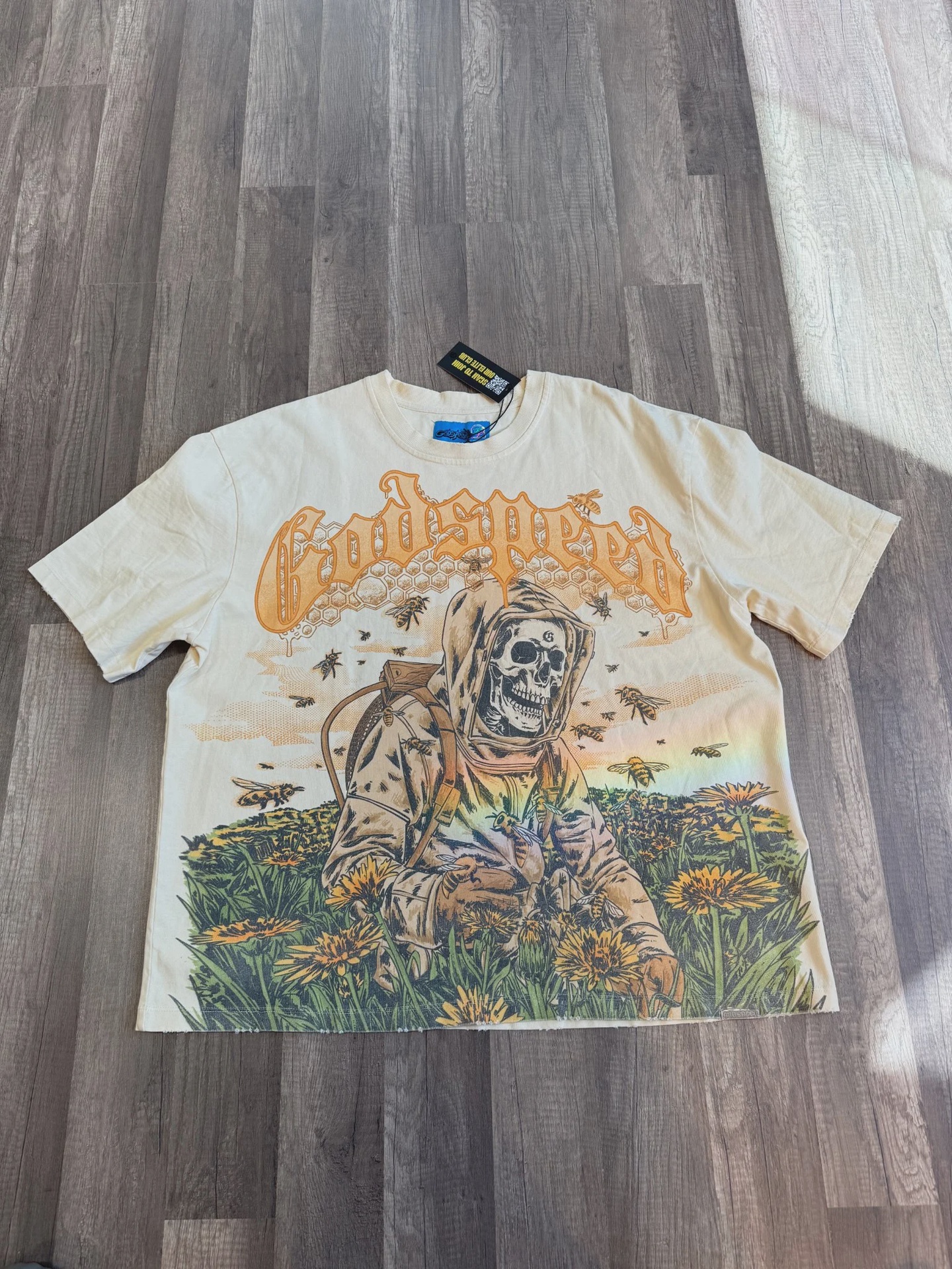 godspeed Godspeed Save The Bees II NG Tee XXL - Size XXL