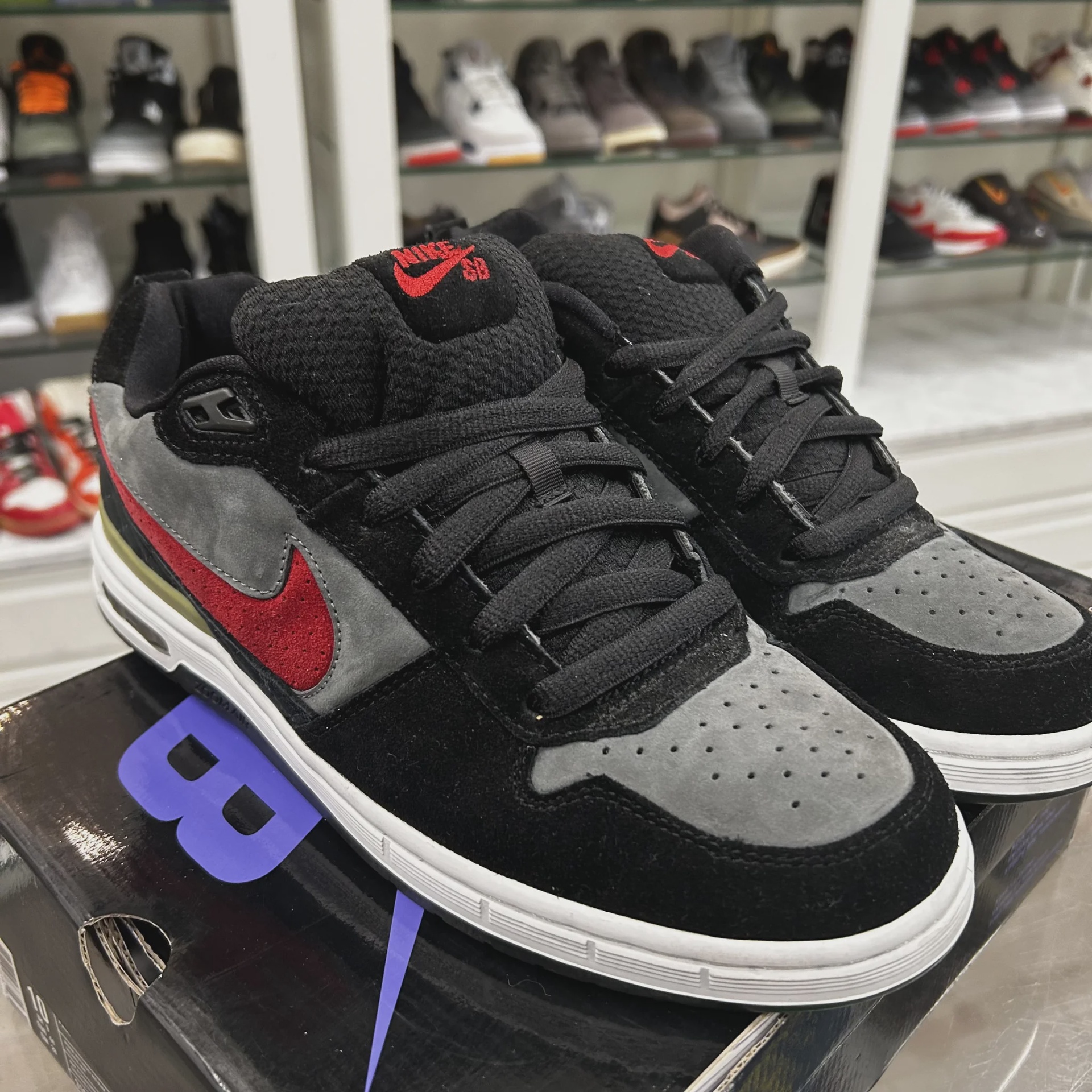 Nike SB Zoom Air Paul Rodriguez 1 OG Bred • Pre-Owned [4632] - photo 7