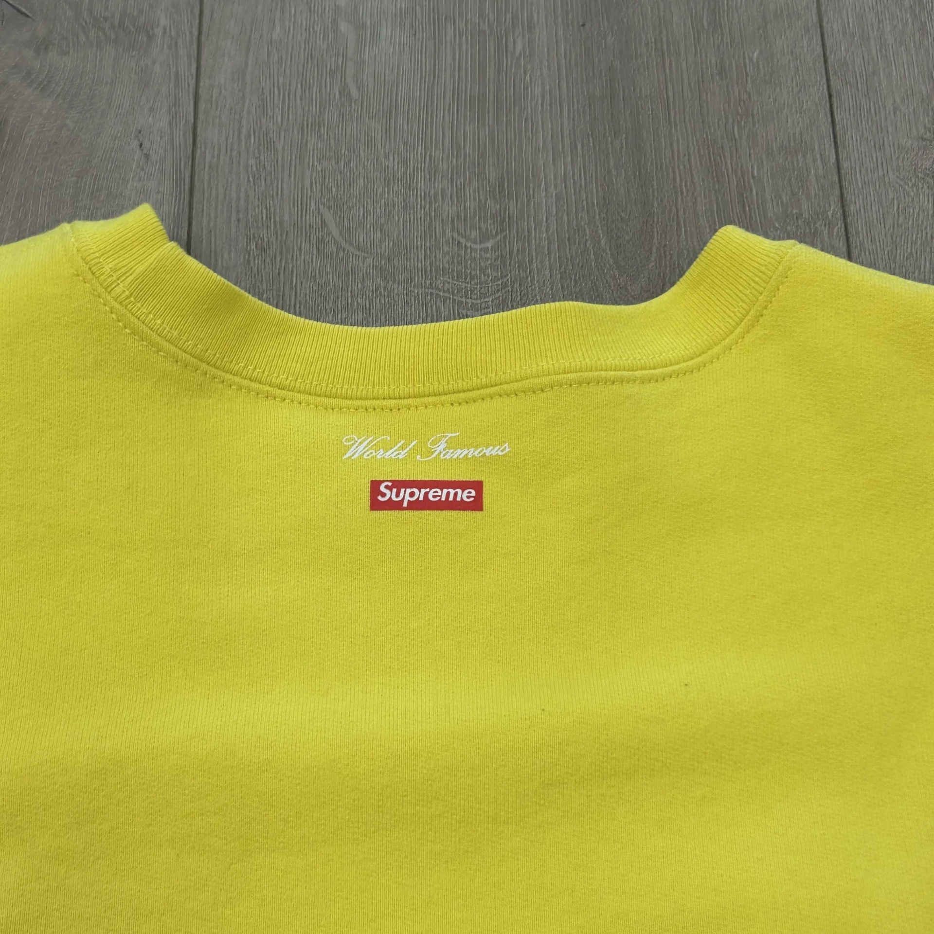Supreme Aerial Crewneck Lemon • Pre-Owned [8867] - photo 7