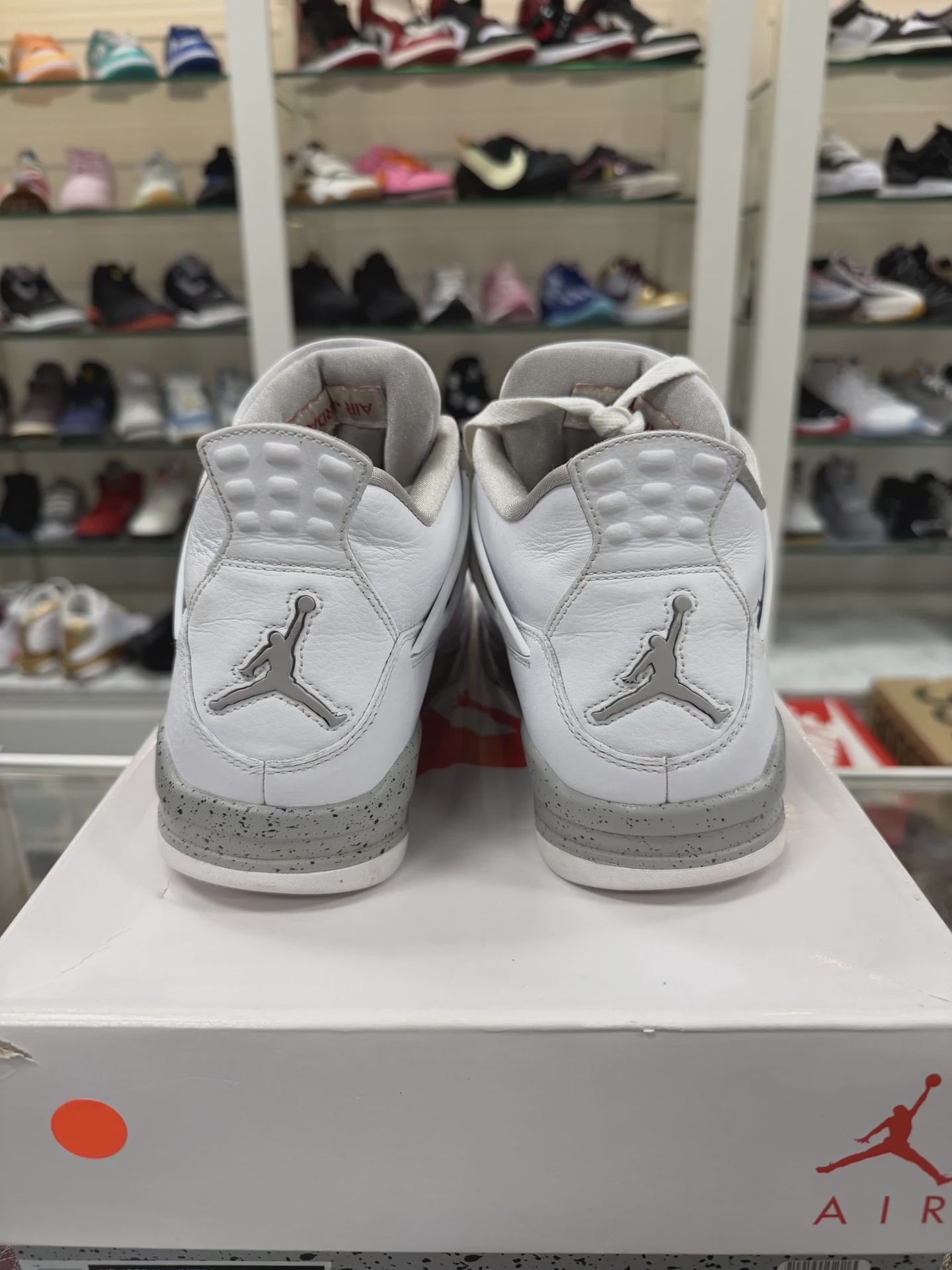 Air Jordan 4 Retro White Oreo (2021) • Pre-Owned [6297] - photo 4