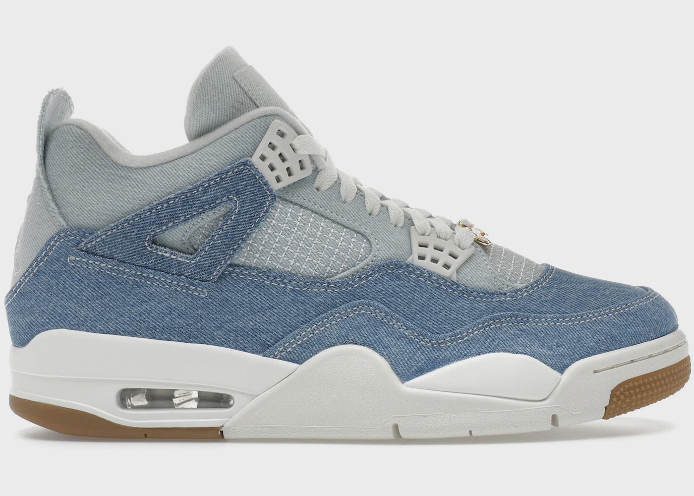 Jordan Air Jordan 4 Retro TEX Denim Worn Blue (Women's) - Size US W 7