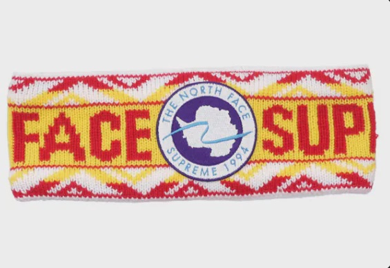 Supreme Supreme The North Face Trans Antarctica Expedition Headband Yellow - Size One Size
