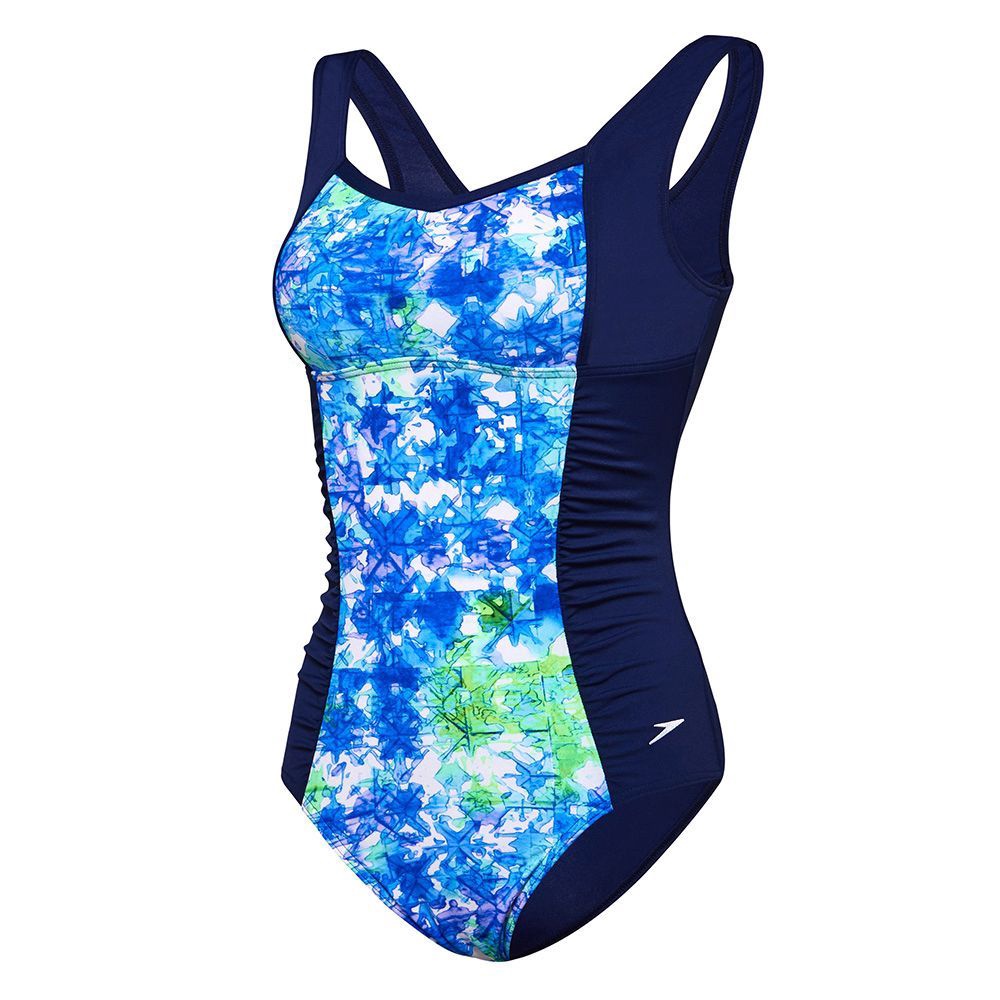 Womens Contour Motion One Piece Speedo NavyPalms