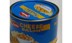 Munchee Cheese Buttons 215g (tin)