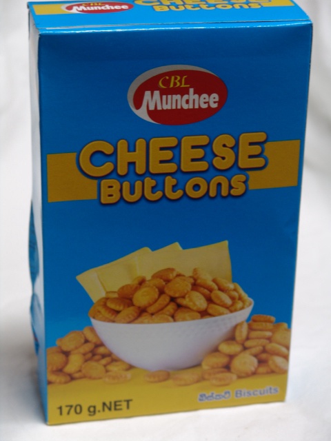 Munchee Cheese Buttons 170g