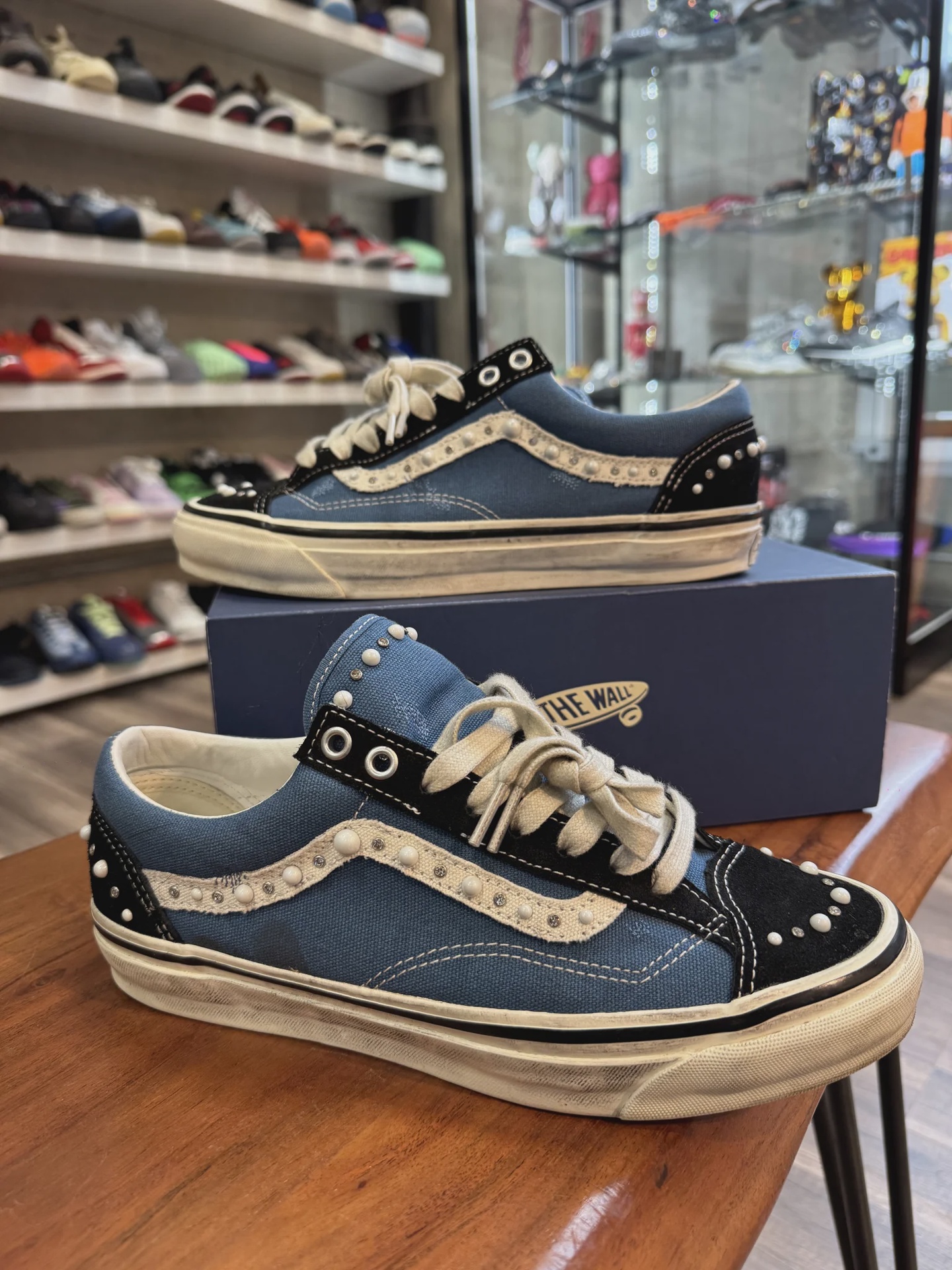 Vans Vans LX Old Skool 36 Pearlized Pack Black Navy - Size US M 8.5