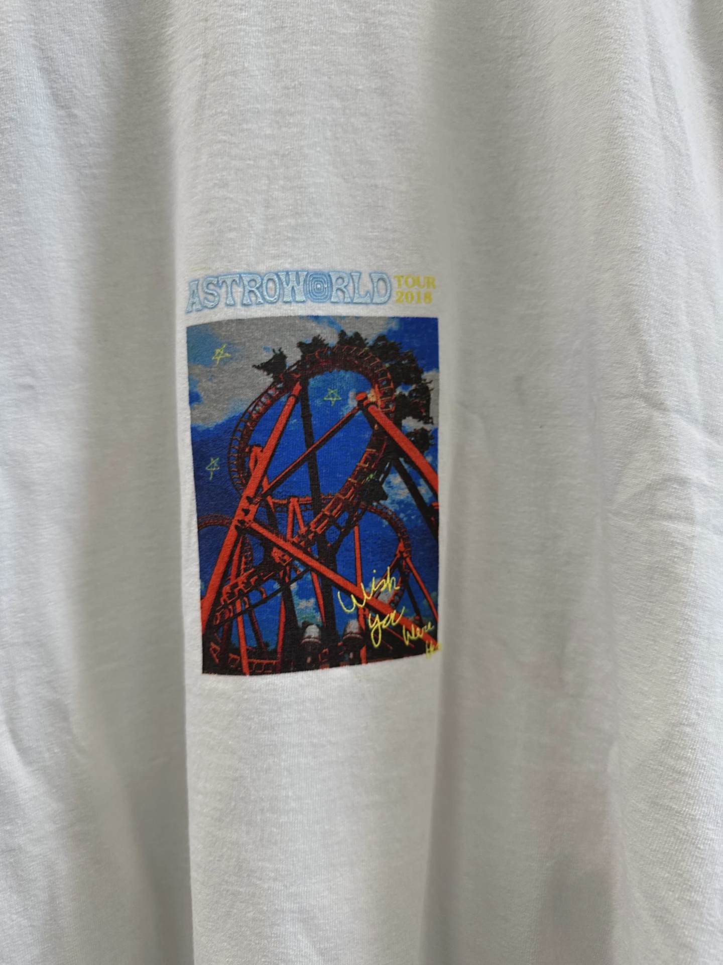 travis scott roller coaster tee • Brand New [3289] 2