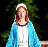 Statues Mother Mary For Cars  (Only on Shop Visits)