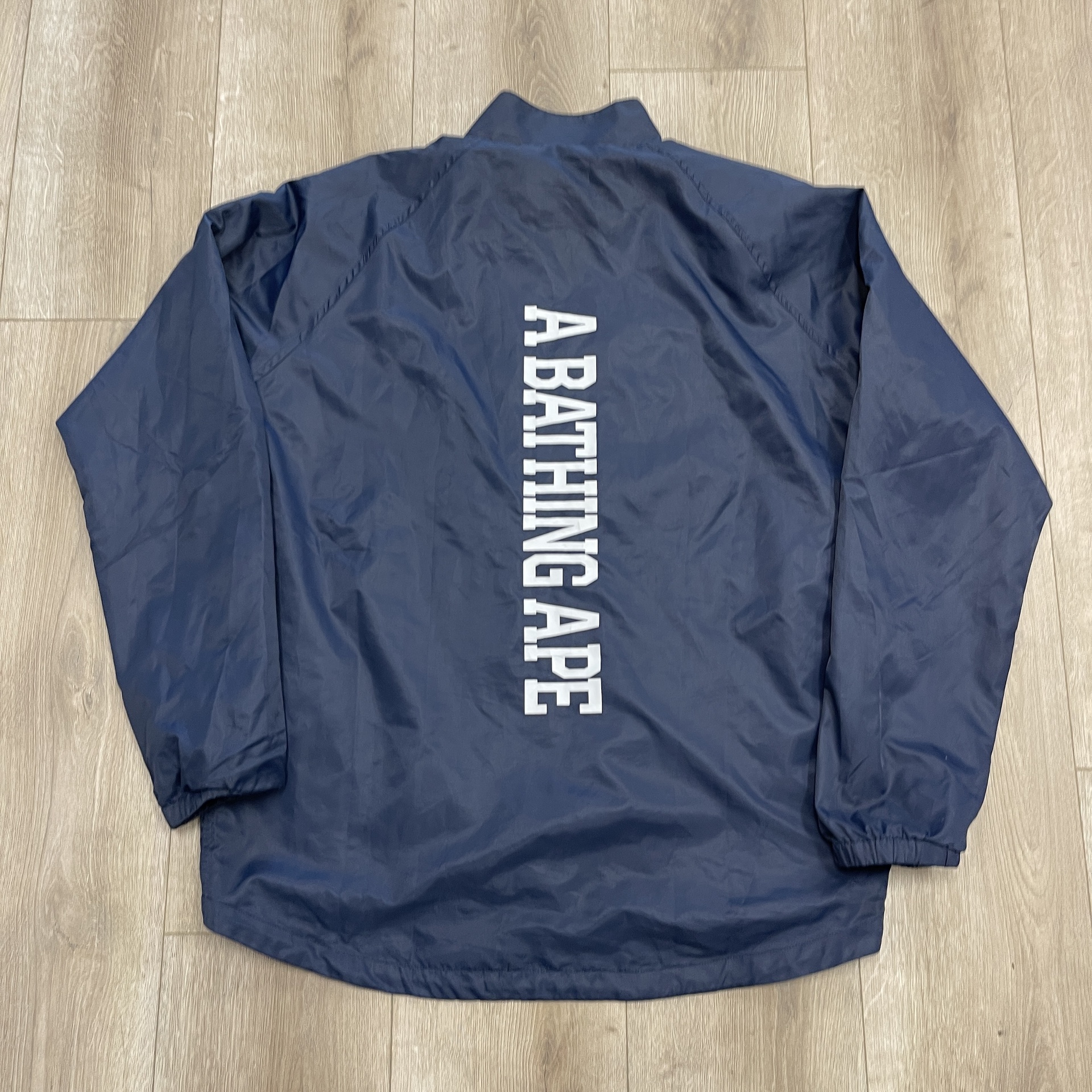 BAPE College Jacket Navy Blue - Pre-Owned 3