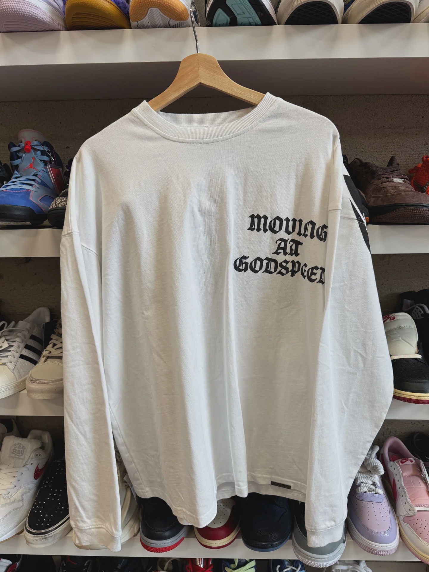 godspeed Godspeed Complexcon White Long Sleeve - Size M
