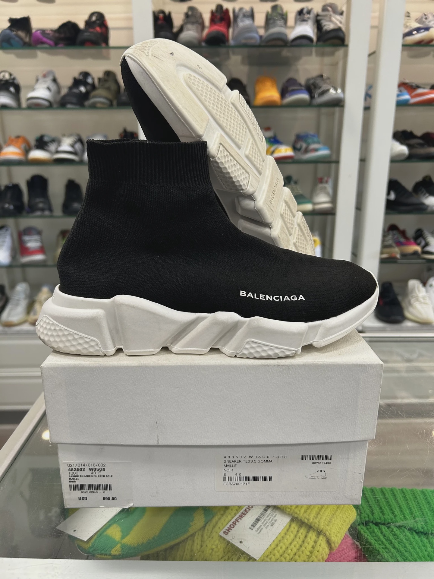 Balenciaga speed trainer • Pre-Owned [6844]