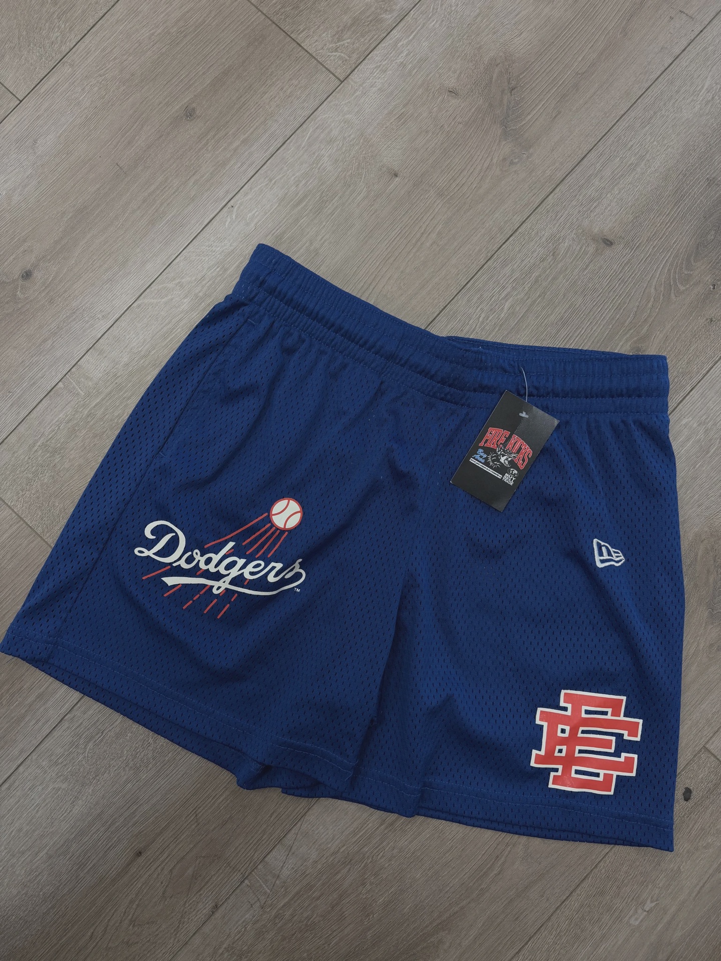 Eric Emanuel Blue Shorts EE Dodger • Pre-Owned [8791]