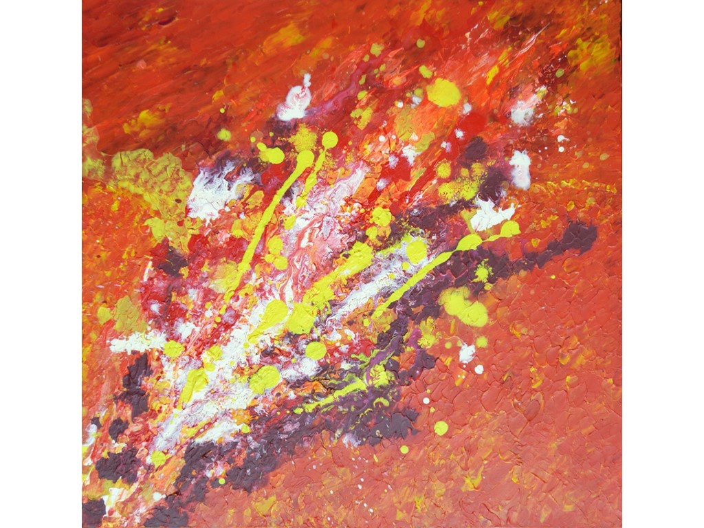 Metal Painting - Fire