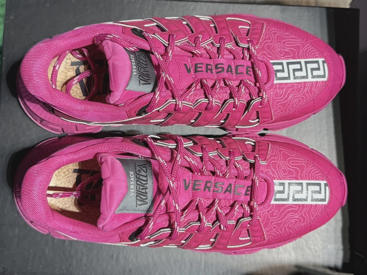 Versace Pink Shoe • Pre-Owned [9881] 2