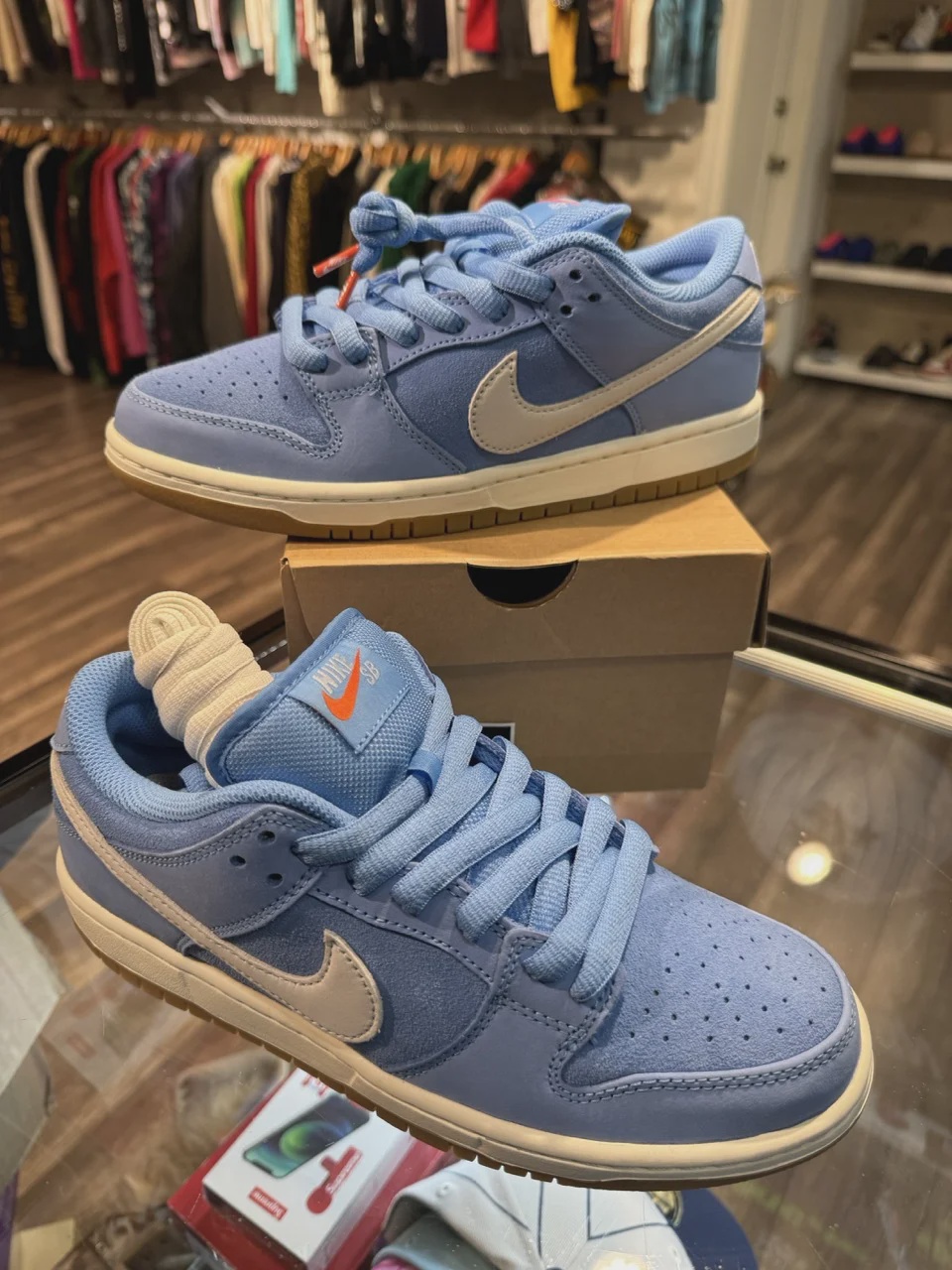 Nike Nike SB Dunk Low Pro University Blue Gum - Size US M 7