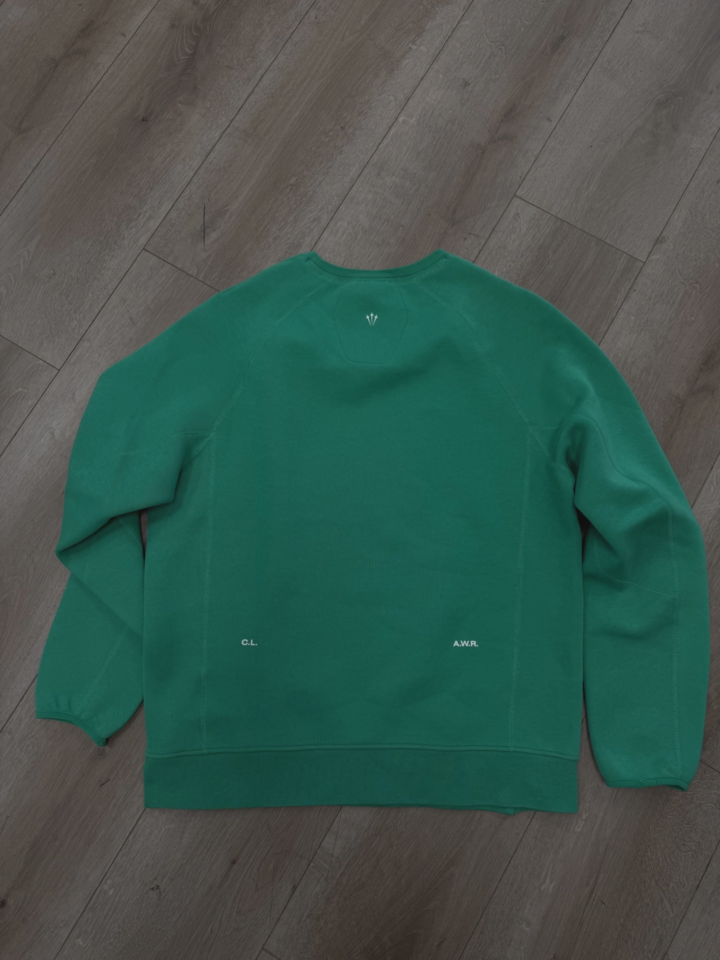 Nike x NOCTA Tech Fleece Crew Stadium Green/Sail • Pre-Owned [9701] 3