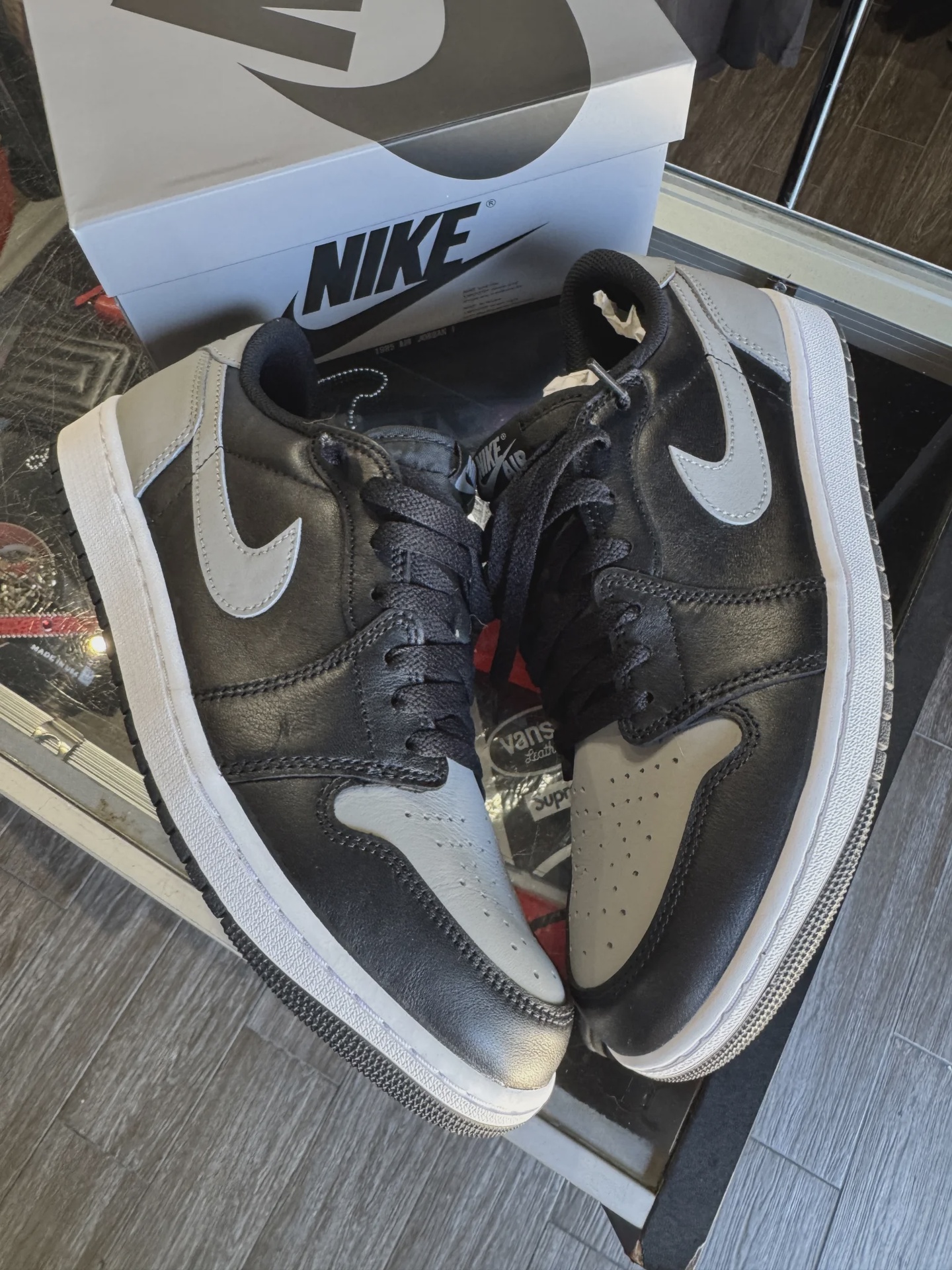 Jordan Air Jordan 1 Retro Low Original Shadow (2024) - Size US M 10.5