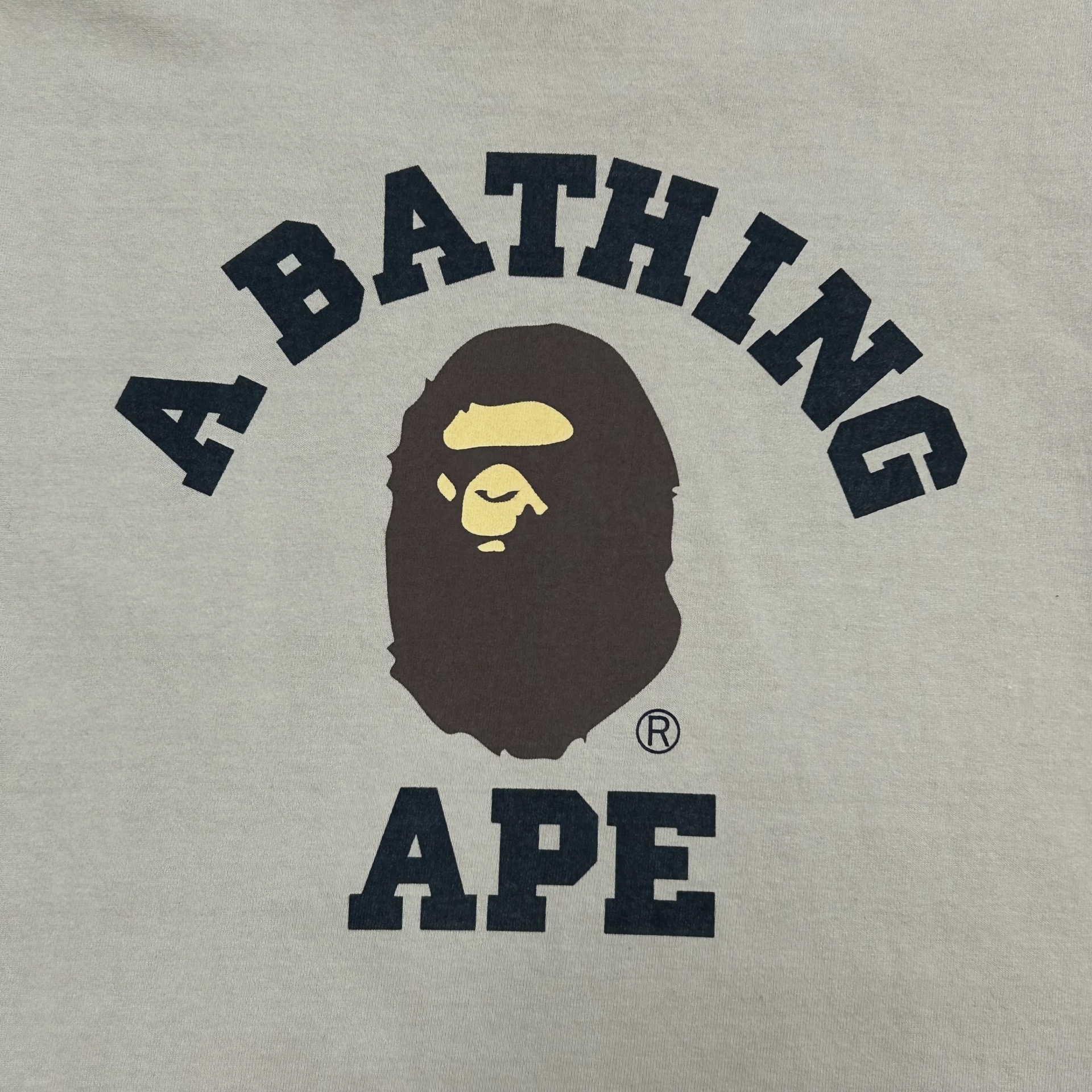 Bape College Logo Tee Brown  • Pre-Owned [3625] - photo 2