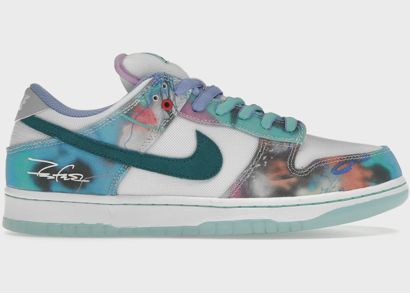 Nike SB Dunk Low Futura Laboratories Bleached Aqua • Brand New [7250]