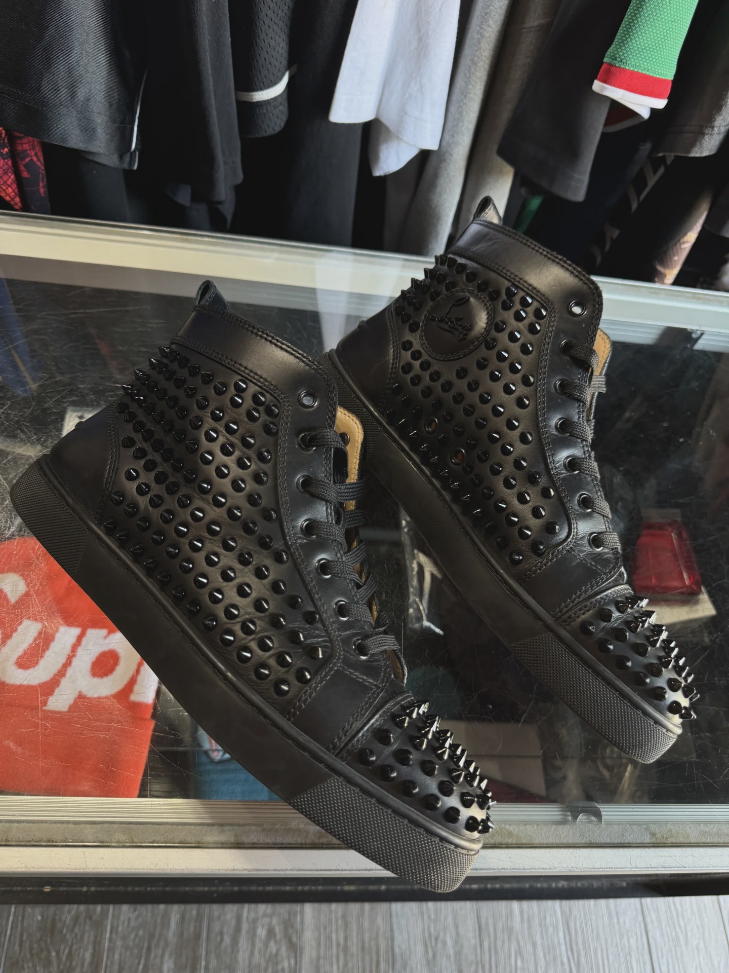 Christian Louboutin Spikes No Box • Pre-Owned [0447] - photo 1