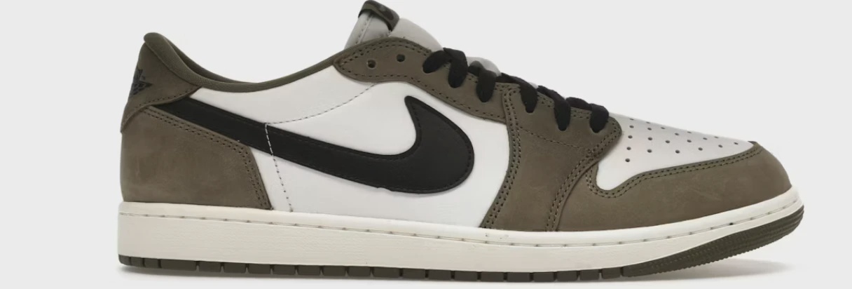 Jordan 1 Retro Low Medium Olive • Brand New [7907]