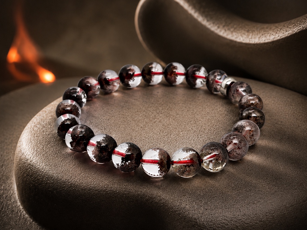 The Persuader (Red Phampton Quartz Bracelet)
