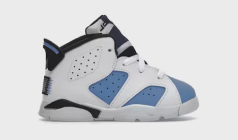 Jordan 6 Retro UNC (2022) (TD) • Brand New [6110]