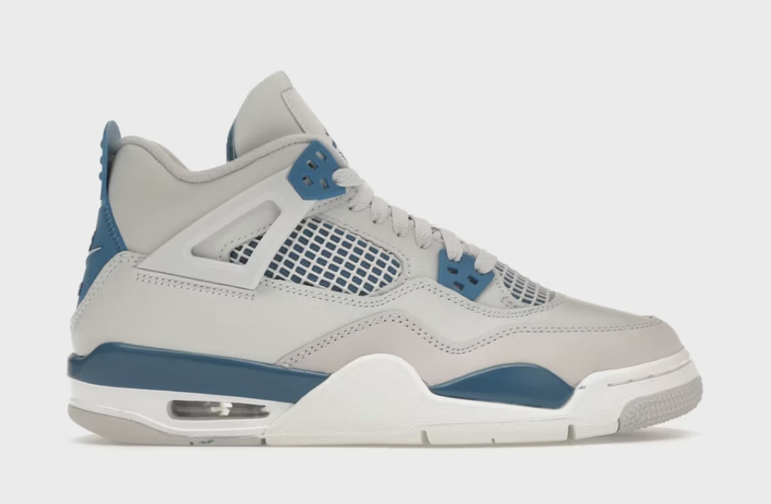 Jordan 4 Retro Military Blue (2024) (GS) • Brand New [5022]