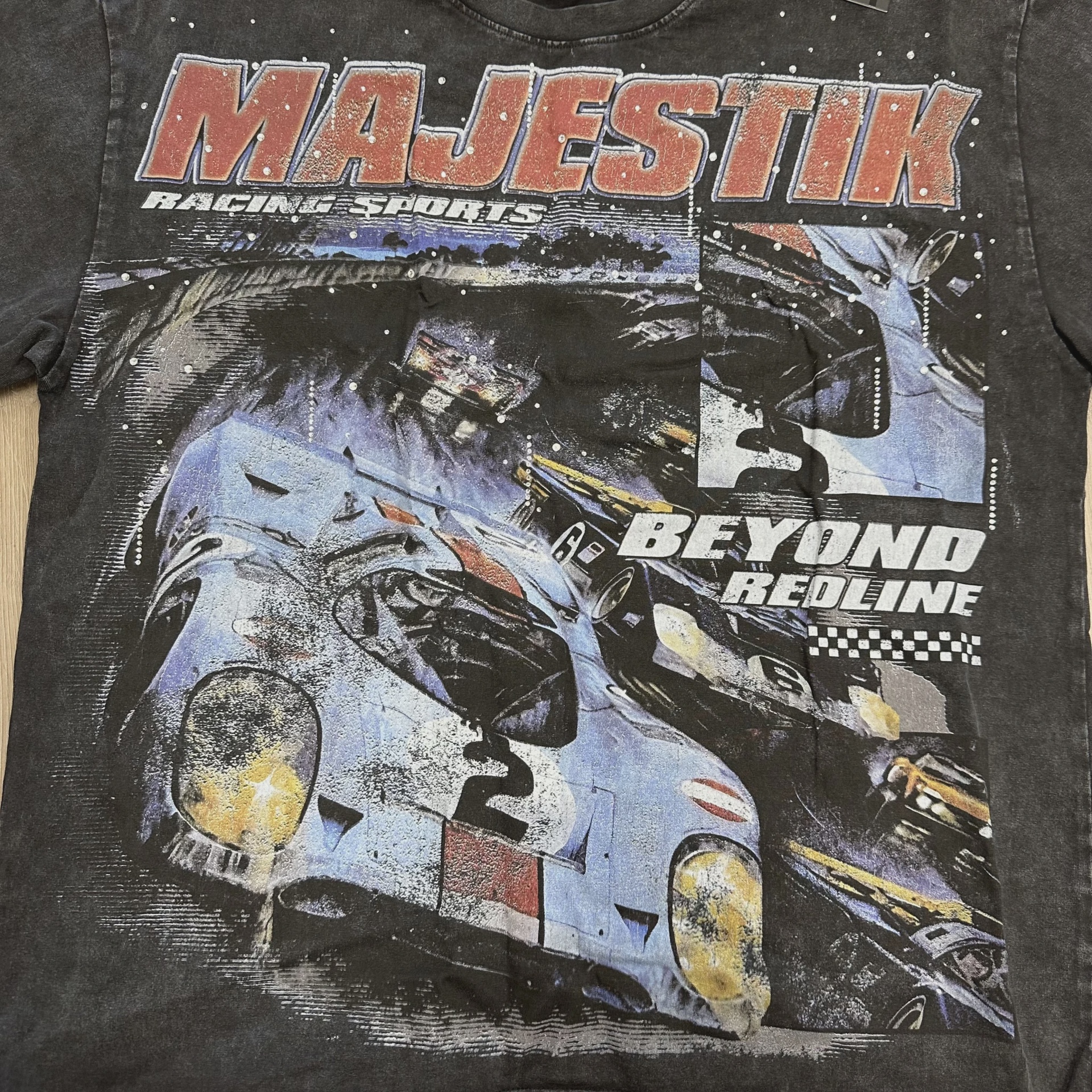 Majestik Beyond Redline Graphic Oversize Tee • Brand New [7083] 5