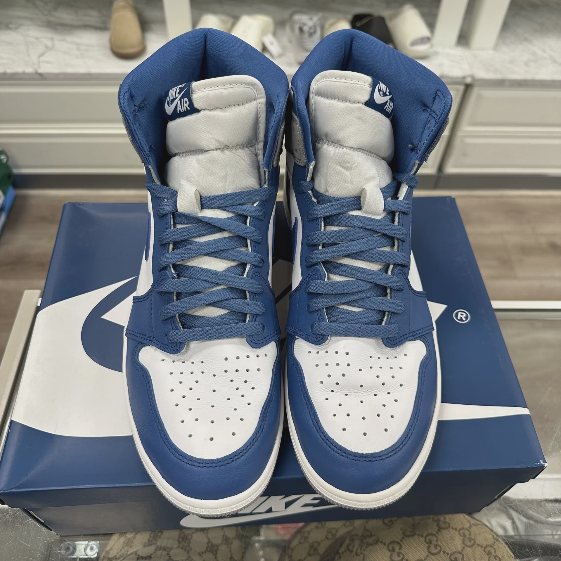 Air Jordan 1 Retro High Original True Blue • Pre-Owned [8012] - photo 6