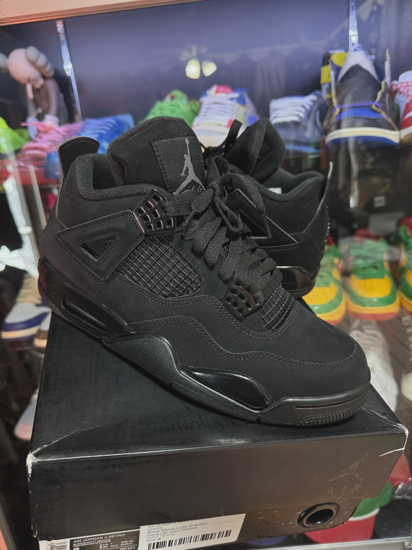Air Jordan 4 Retro Black Cat (2020)  • Pre-Owned [5557]