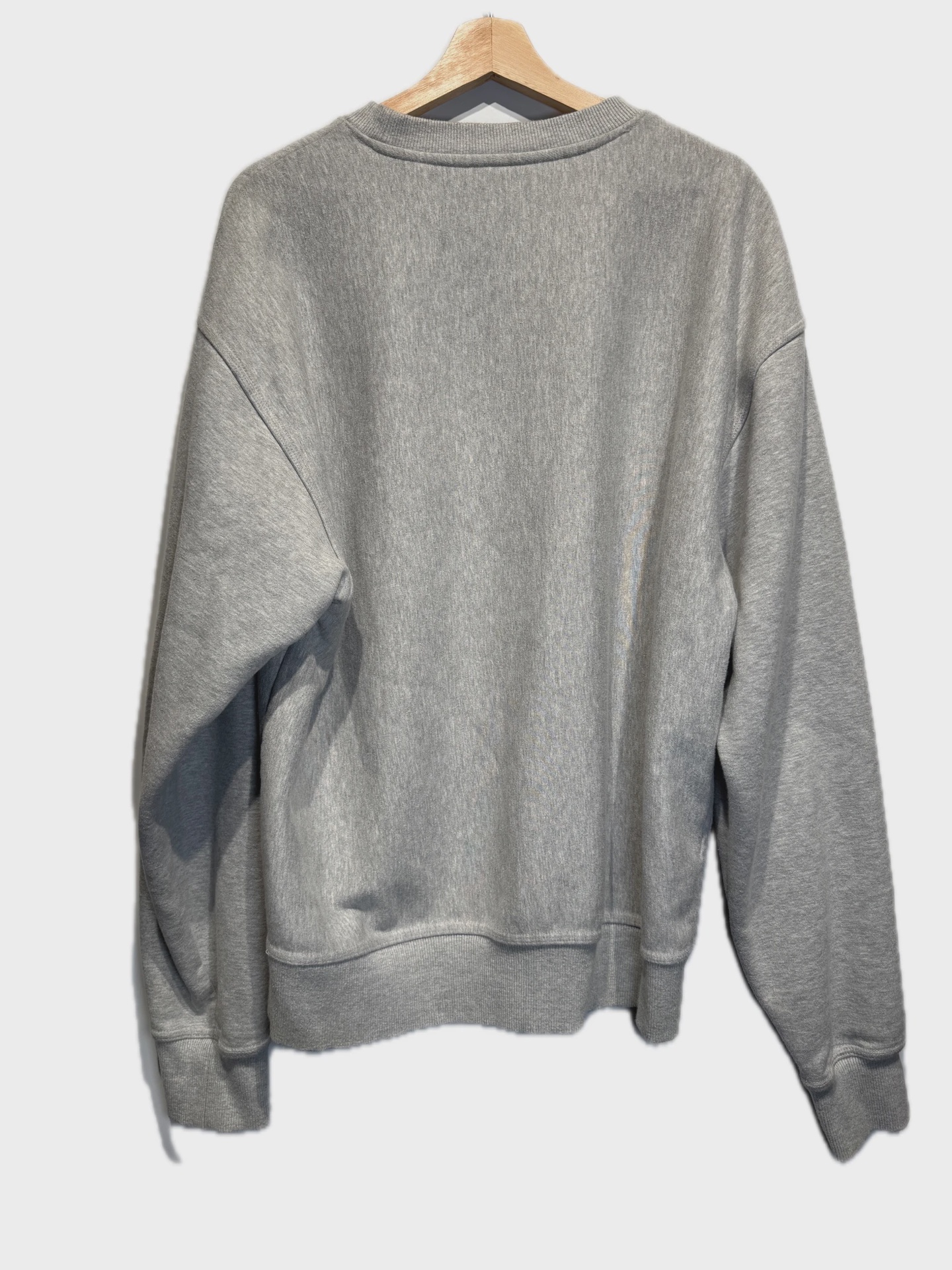 Stussy Stock Logo Heather Grey Crewneck size XL • Pre-Owned [3880] 2
