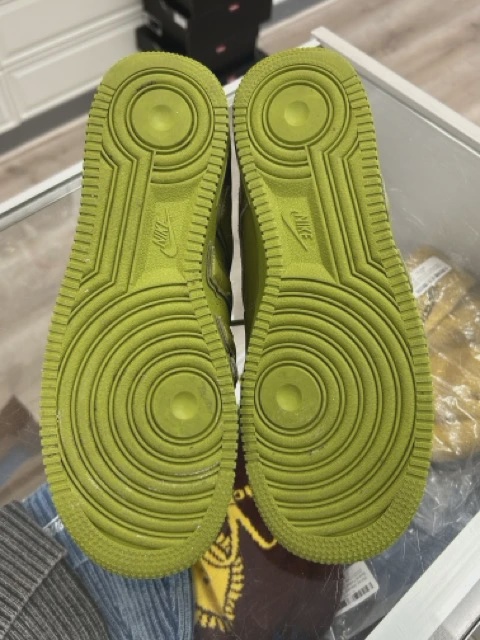 Nike Air Force 1 Low Cactus Plant Flea Market Moss No Box  • Pre-Owned [2120] 6