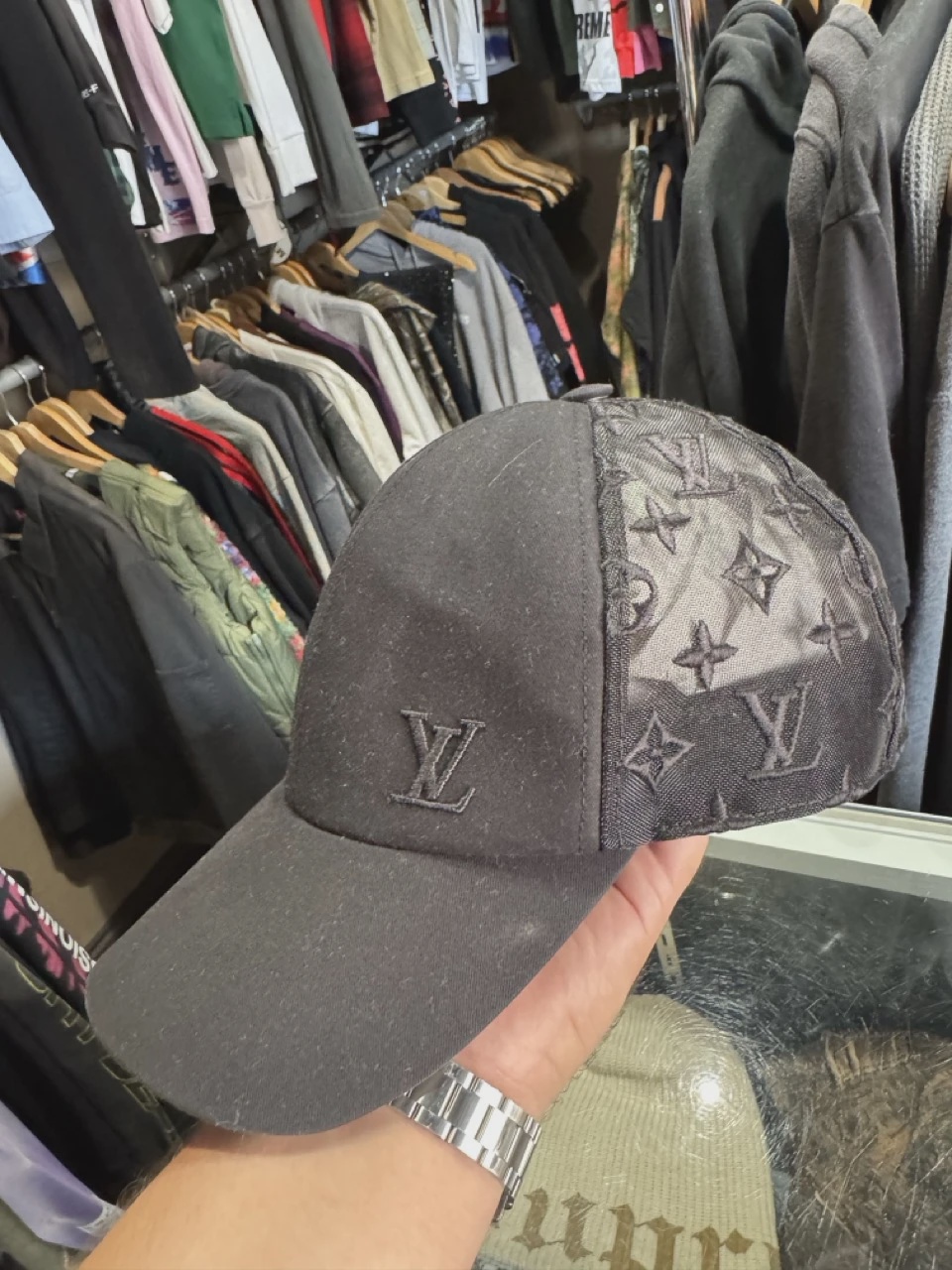 Louis Vuitton Black Trucker • Pre-Owned [8093]