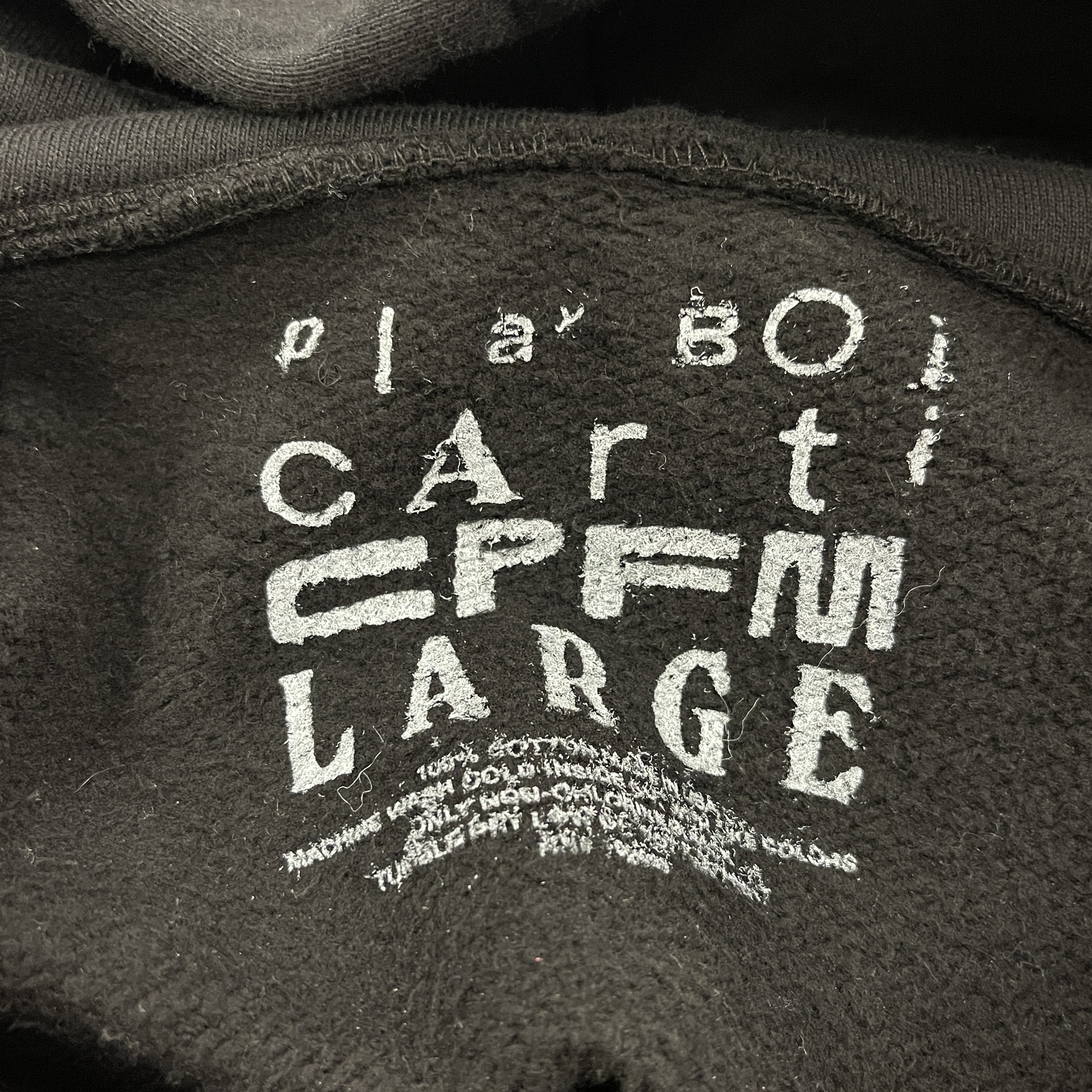 Playboi Carti x CPFM 4 WLR King Vamp Hoodie Black - Pre-Owned 5