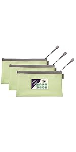 Snopake Pastel Zippa Bags