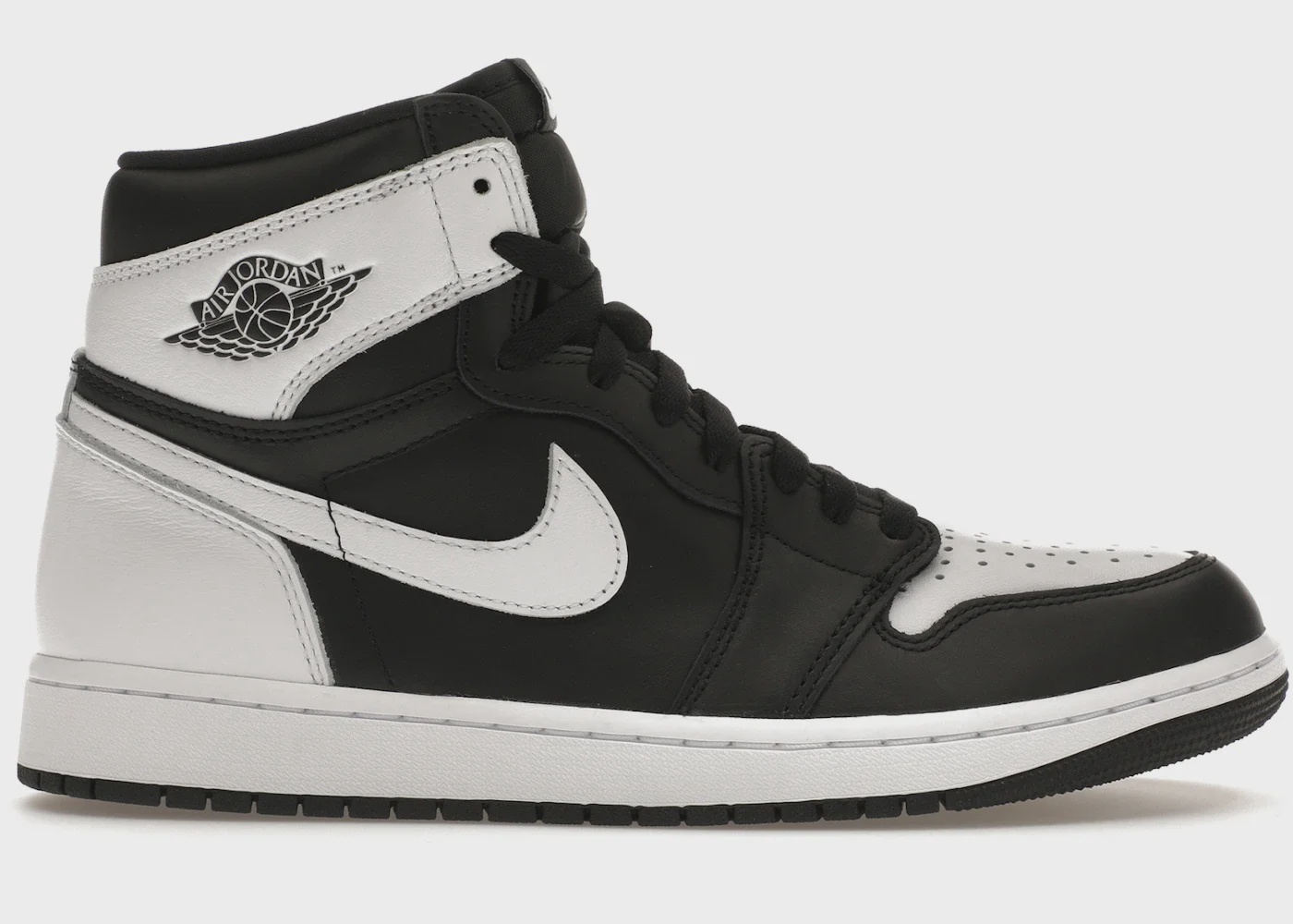Jordan Air Jordan 1 Retro High Original Black White - Size US M 9