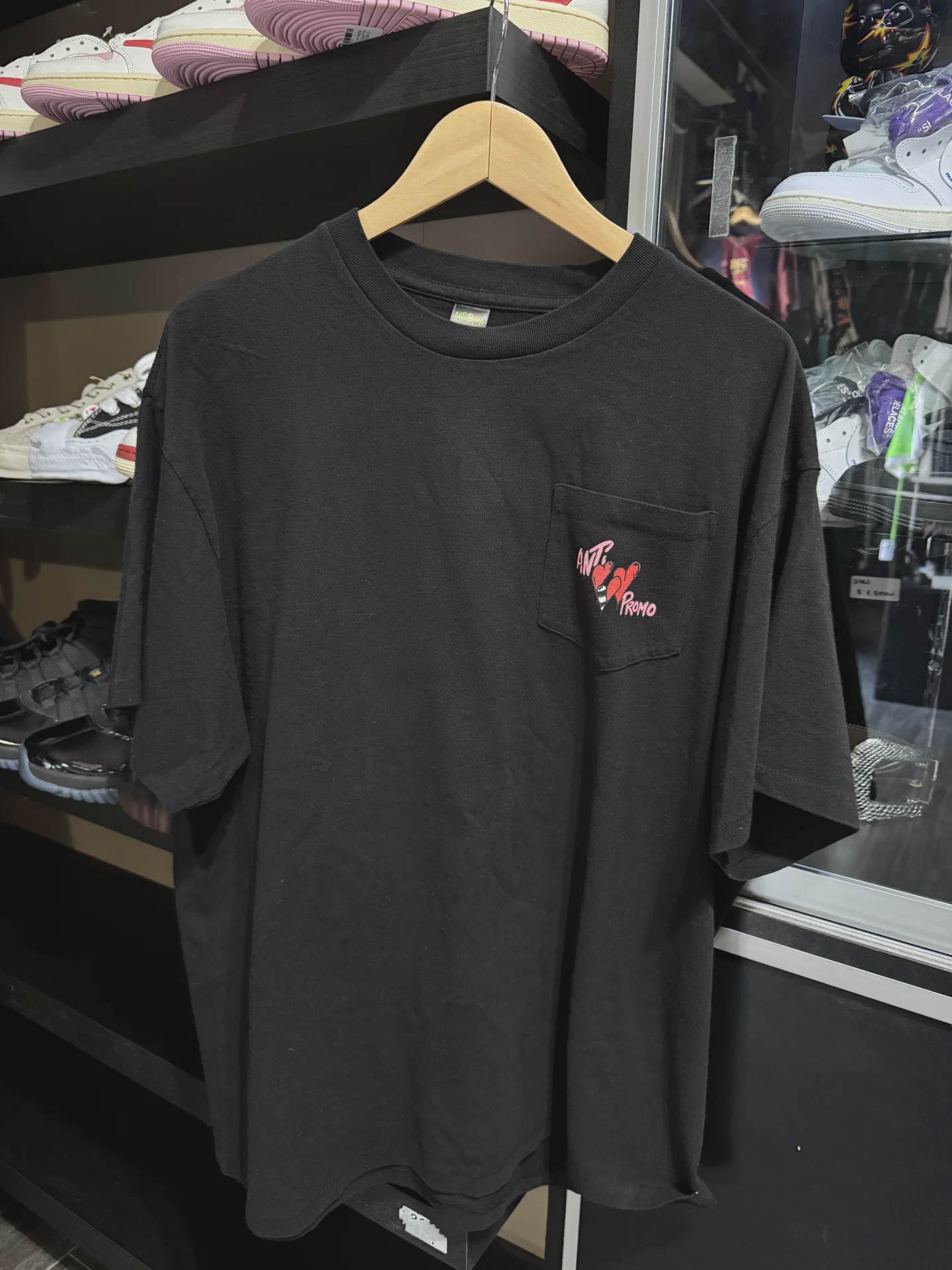 Matty Boy Anti Promo Graphic T-shirt Black XL - Size XL