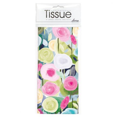 Deva Designs - Printed Tissue Paper 4 Sheets/Pack