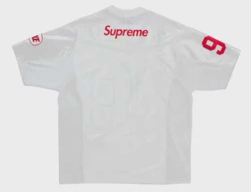 Supreme Nike Football Jersey White • Brand New [0199] - photo 2