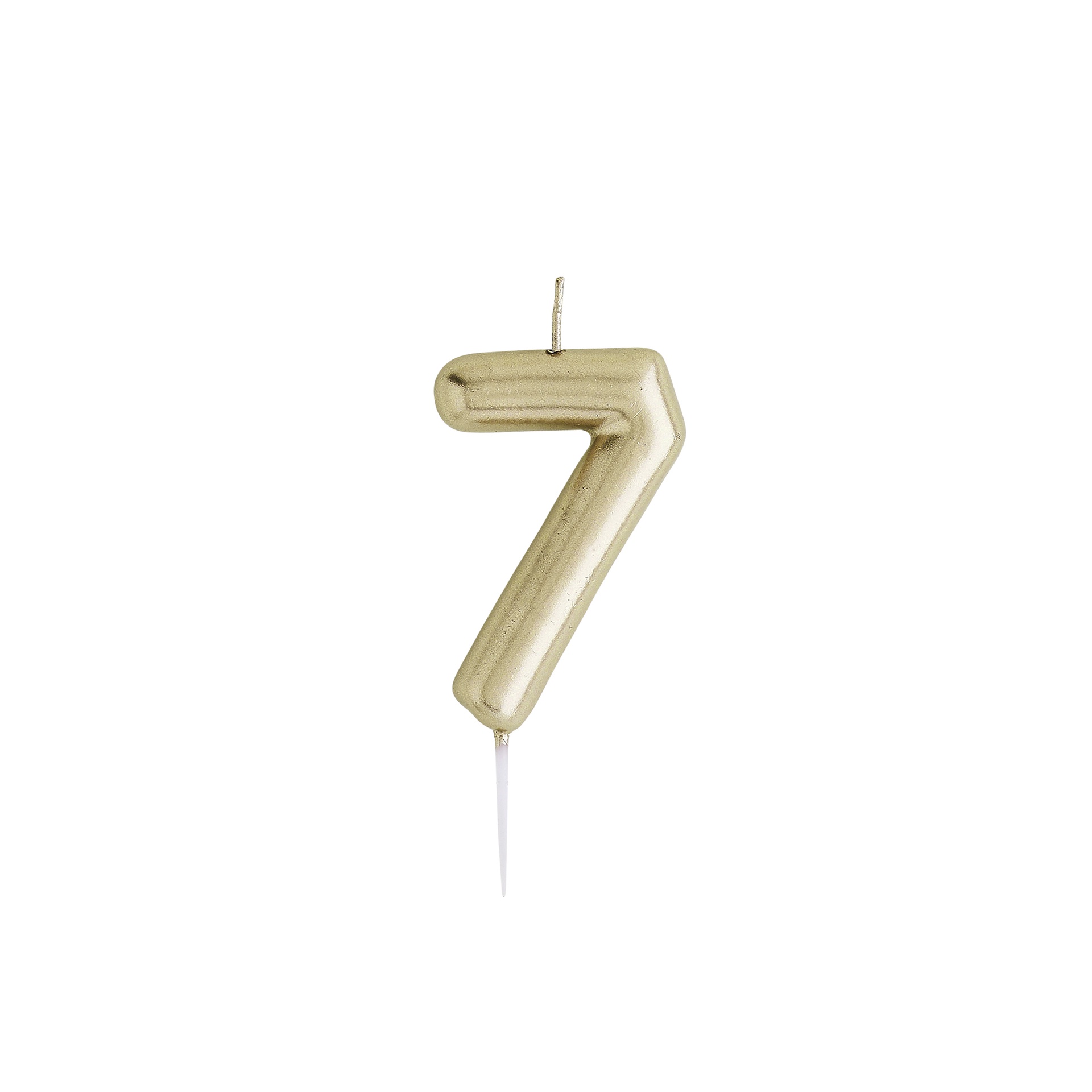 Hootyballoo - Gold Number Candle