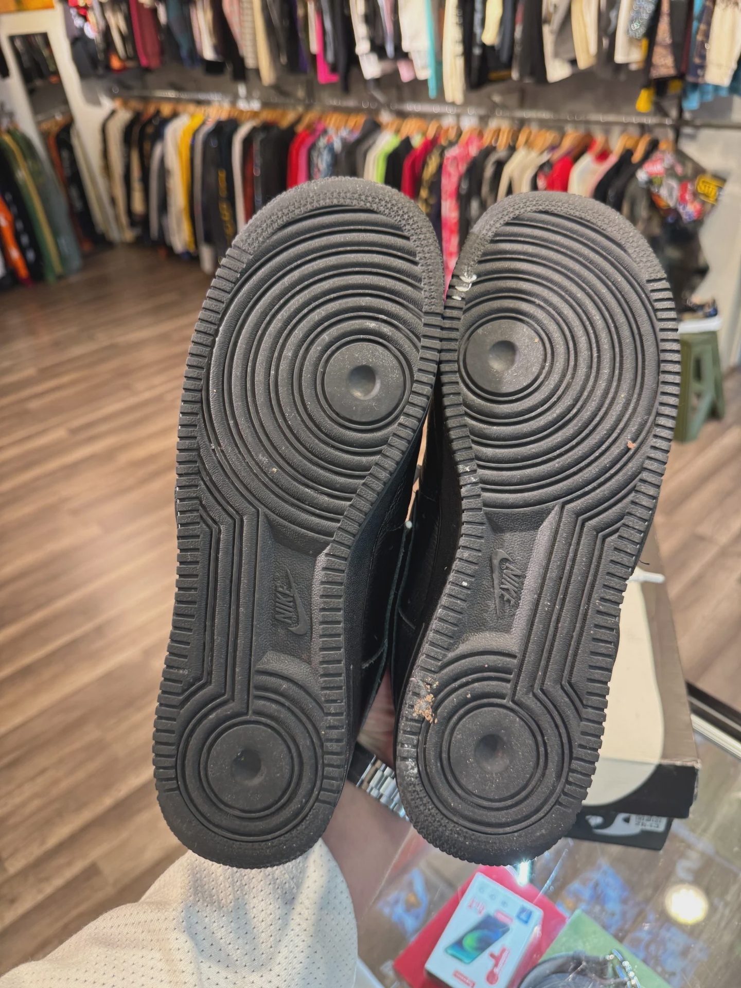 Nike Air Force 1 Low Cactus Plant Flea Market Black (2024) • Pre-Owned [9575] - photo 5