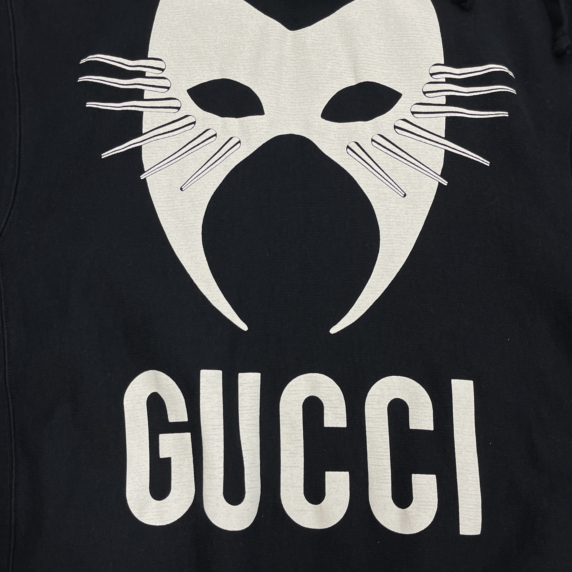 Gucci Manifesto mask logo hoodie - Pre-Owned 2