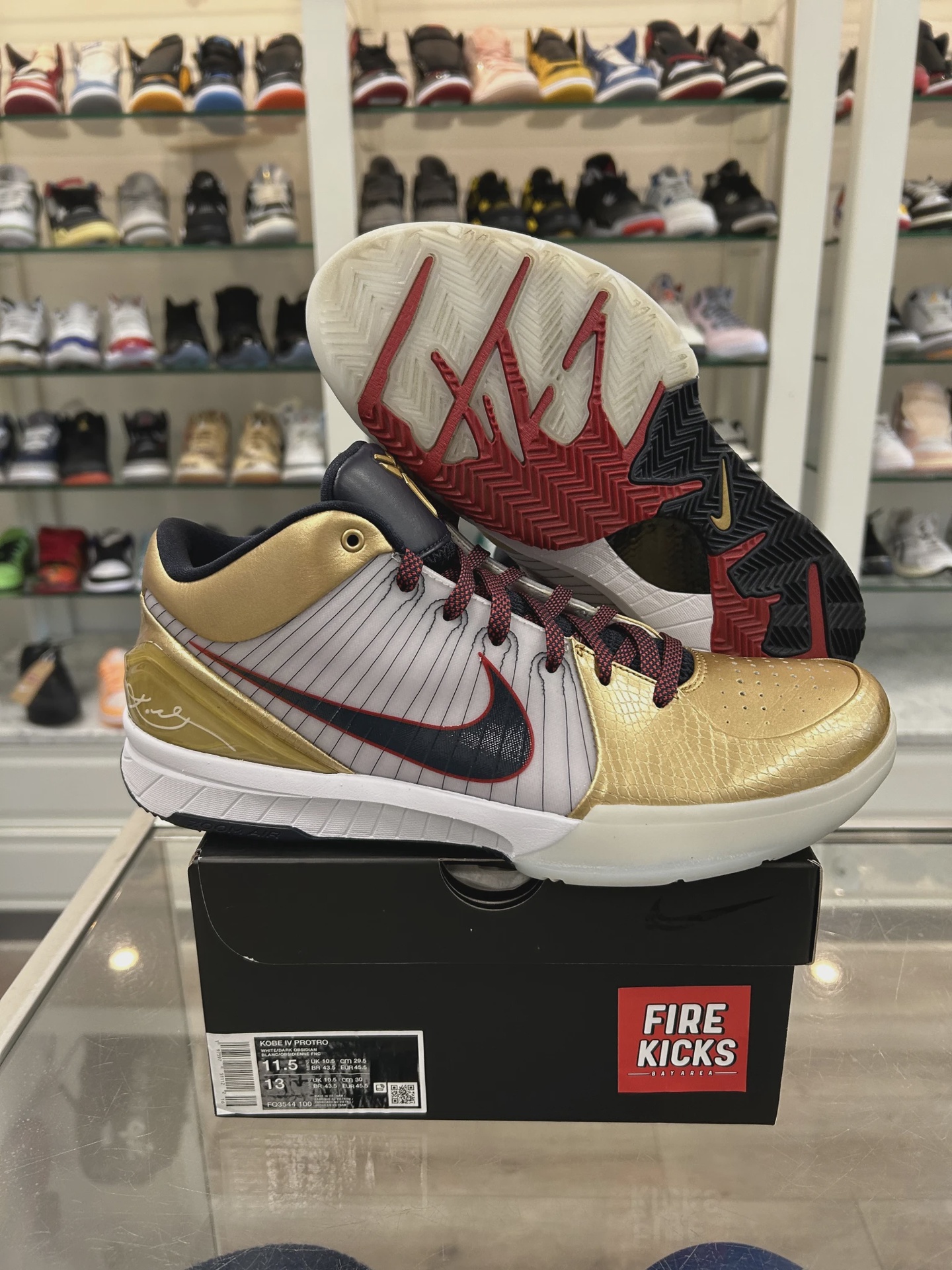 Nike Kobe 4 Protro Gold Medal (2024) • Pre-Owned [9343]