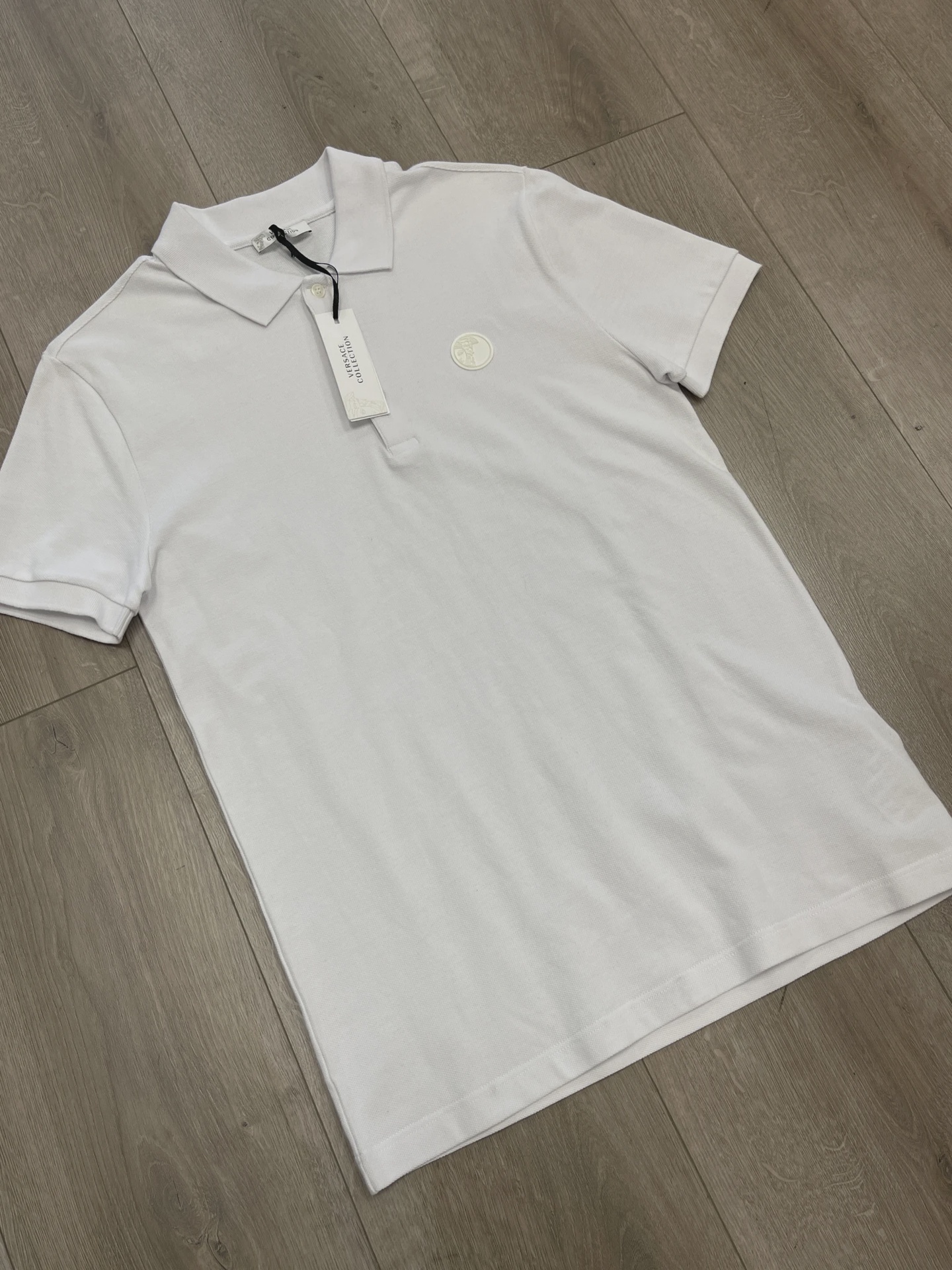 Versace Collection Medusa Logo Polo Shirt white • Brand New [9003] 8