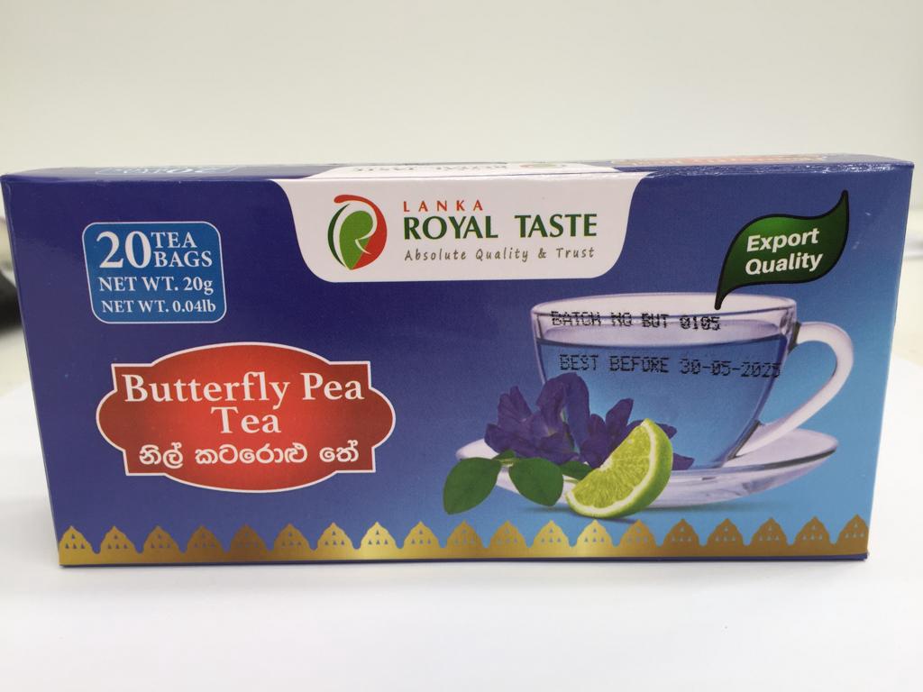 Royal Butterfly Pea Tea (Nil Katurolu) Box 20g